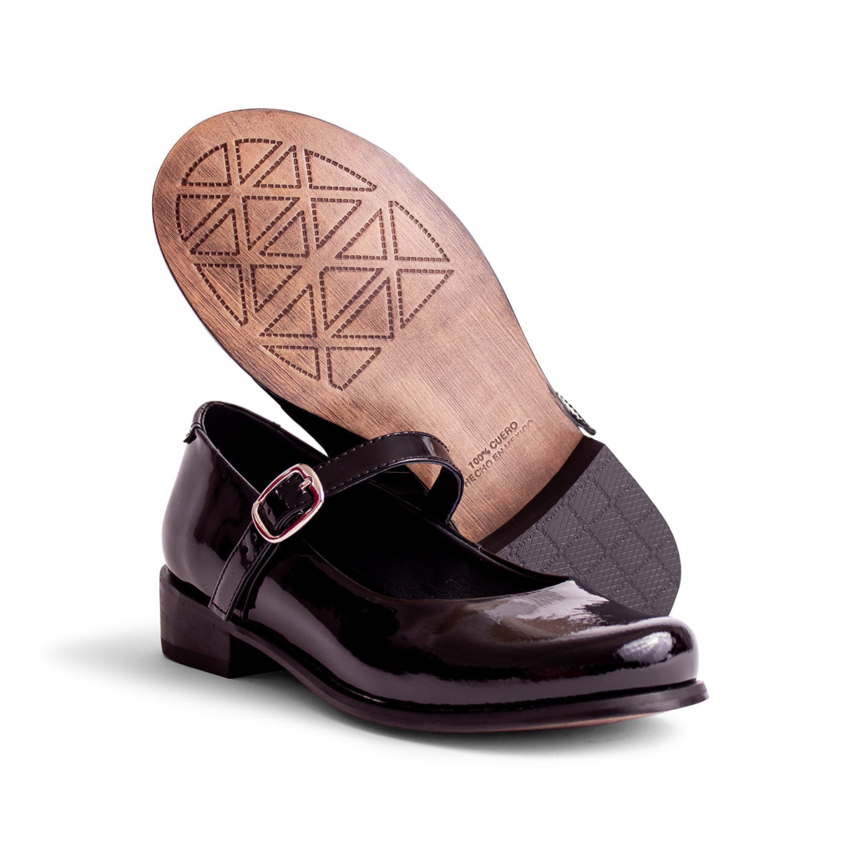 Lili Mili - Escolar charol para Niña